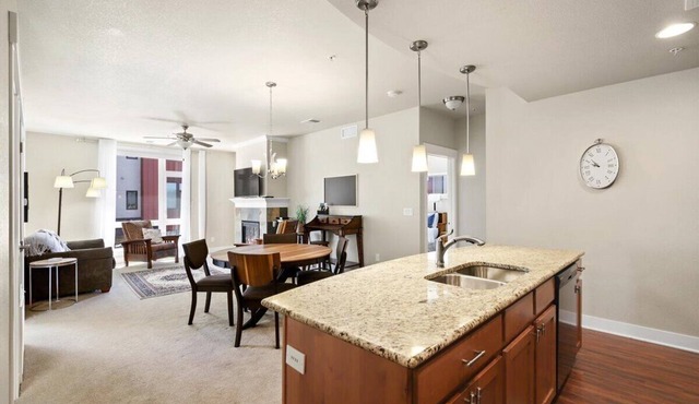 Rigden Farm Loft with garage, elevator, secure building, close to CSU & Old Town in Fort Collins