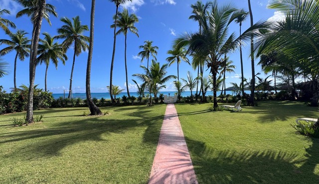 Spacious 3-bedroom condo in adorable Las Terrenas with AC