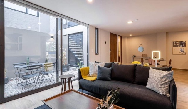 Spacious Apartment with Private Terrace | ROMA in Ciudad de México