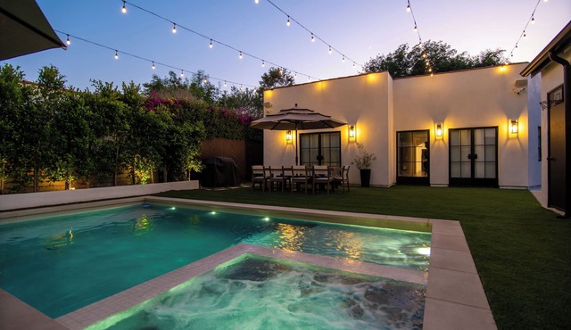 Spanish Modern Oasis in Los Angeles