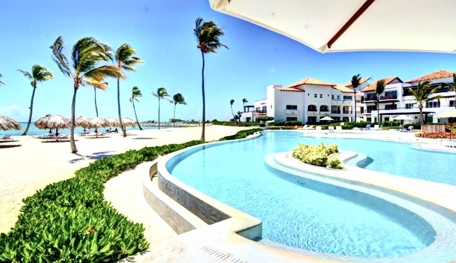 Spectacular Seaside Condo with Private Beach at Cap Cana