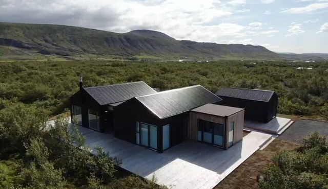 Stunning Luxury Chalet in Húsafell in West Iceland in Reykholti