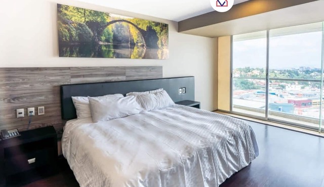 Stylish Loft l City view l Luxury amenities in Naucalpan de Juárez