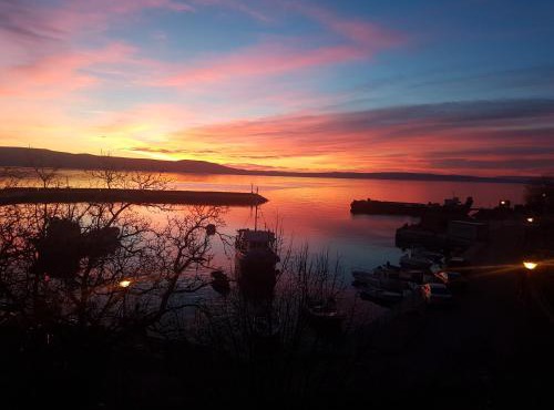 Sunset in Klenovica