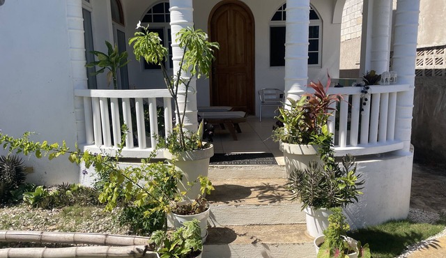Three bedroom detached villa close to Montego Bay with spectacular ocean views.