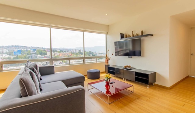 TOP The Creek Block | Modern 2 Bedroom Apartment in Santa Fe in Mexico City