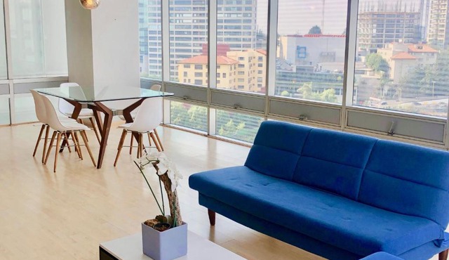 Two Room Suite in the Best Location of Santa Fe in Mexico City
