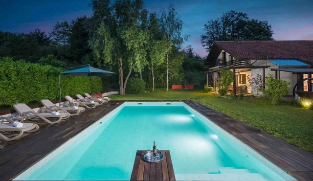 Villa with heated pool and air conditioning in Cerovlje