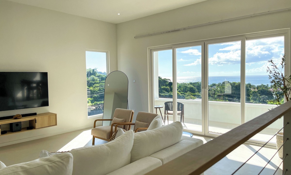 Morne Rouge House | Greek-Inspired House with Breathtaking Views of Grand Anse Beach