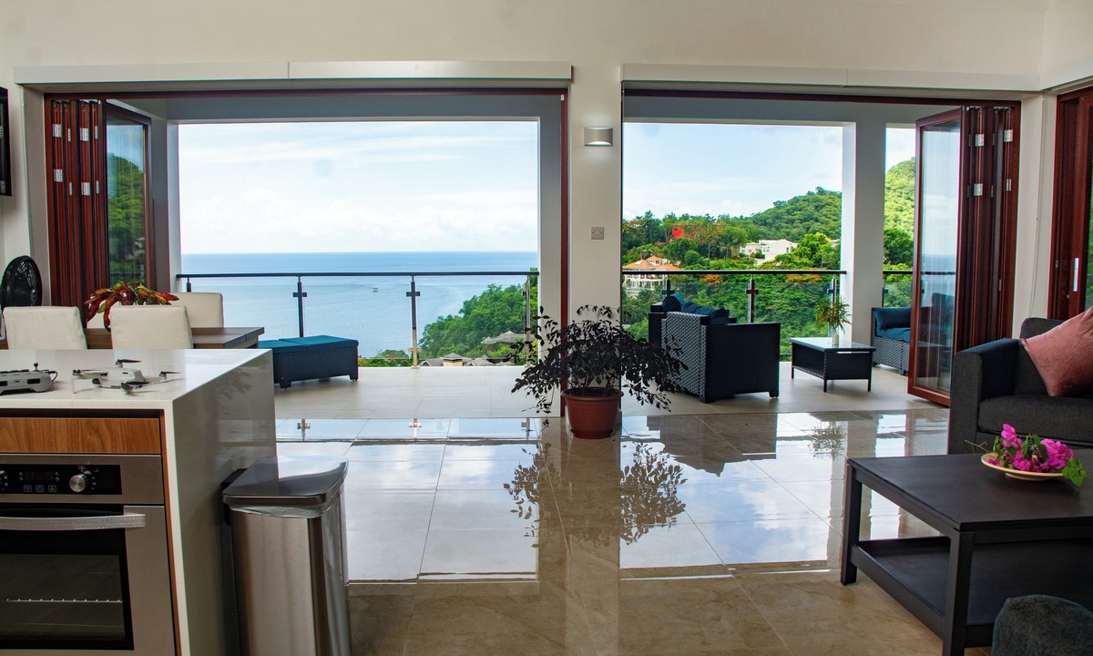 Marigot Bay Apartment | Villa Vino Lucia & Helen's Wine Cellar