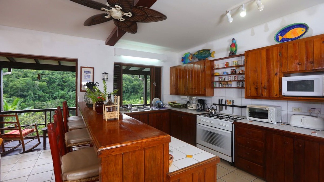 Photo of Kitchen in Anse La Raye