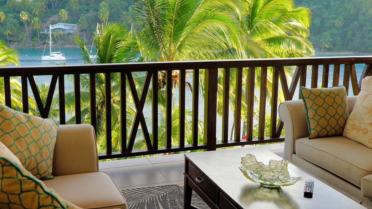 Photo of Patio Balcony in Marigot Bay