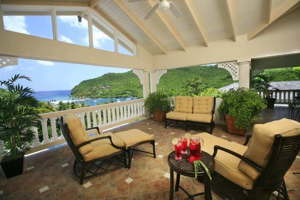 Photo of Patio Balcony in Marigot Bay