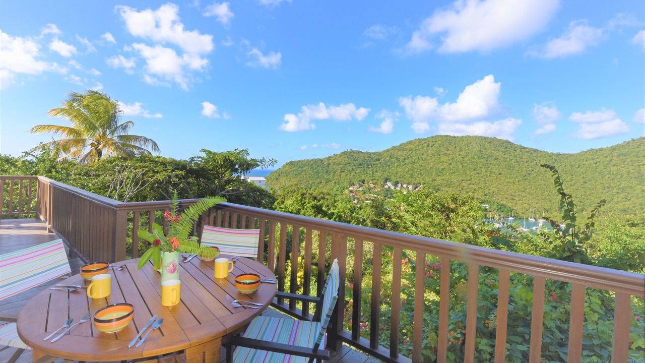 Photo of Patio Balcony in Marigot Bay