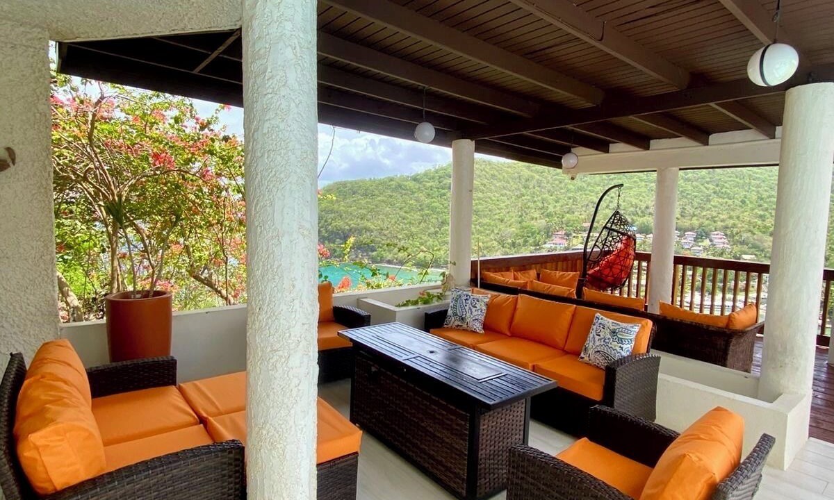 Photo of Patio Balcony in Marigot Bay