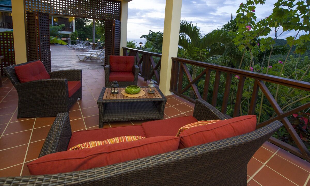 Photo of Patio Balcony in Marigot Bay