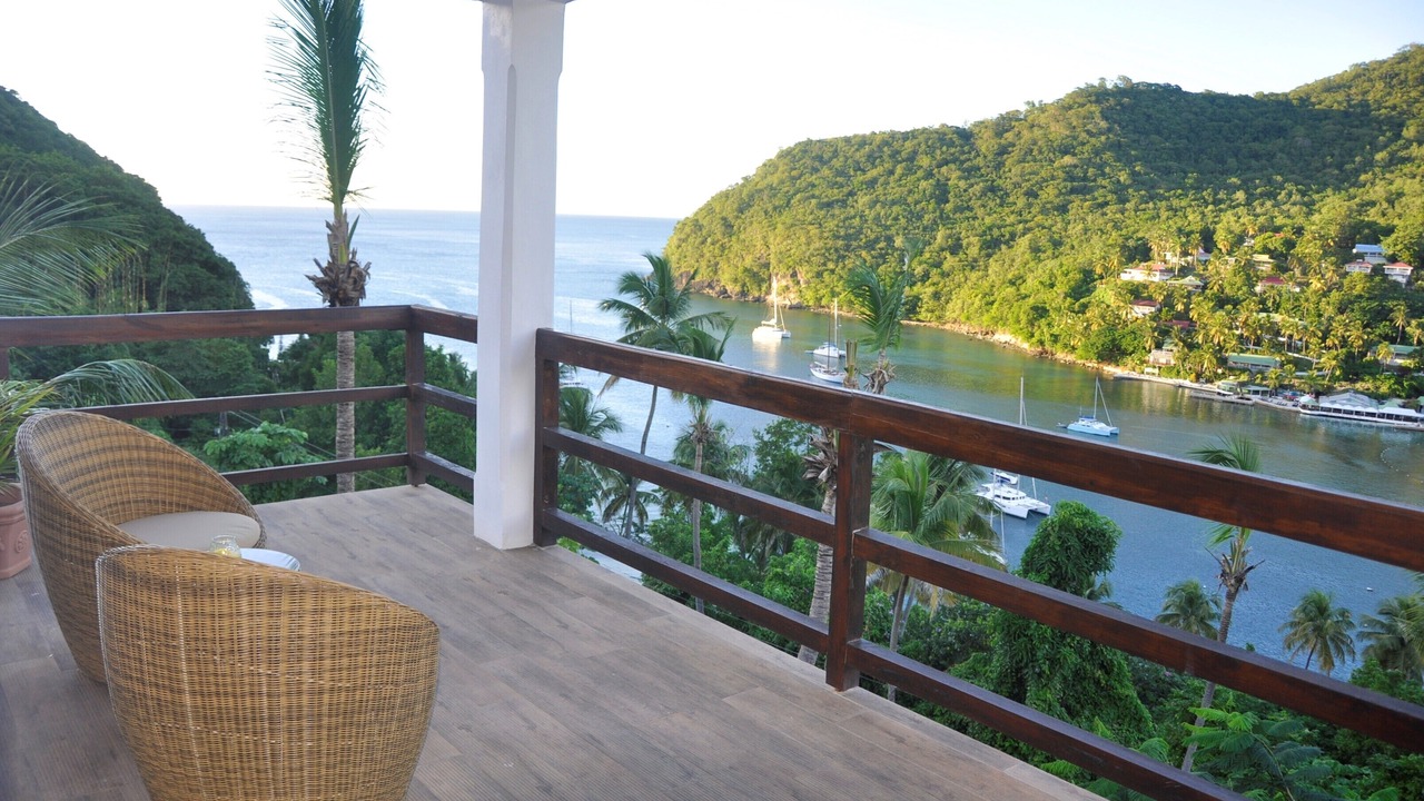 Photo of Patio Balcony in Marigot Bay