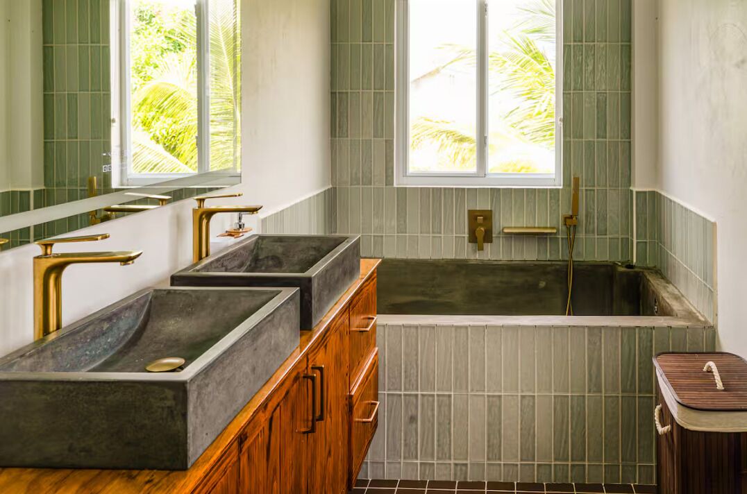 Photo of Bathroom in Anse La Raye