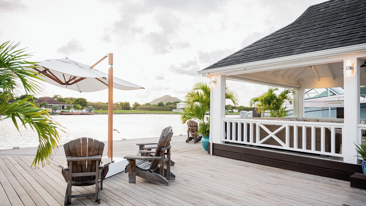 Photo of Patio Balcony in Jolly Harbour
