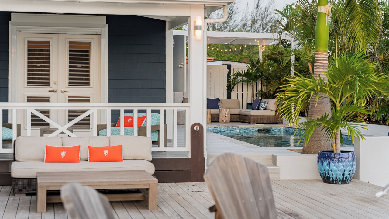 Photo of Patio Balcony in Jolly Harbour