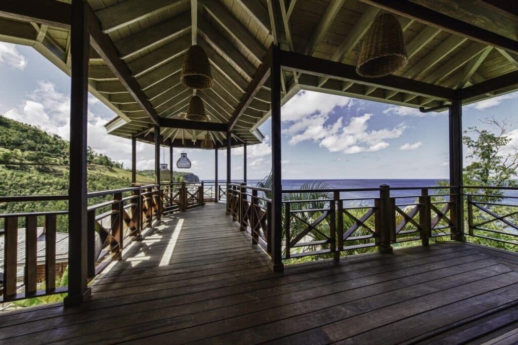 Photo of Patio Balcony in Marigot Bay