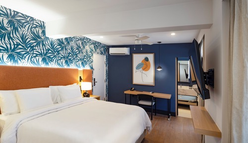 Standard Room, 1 King Bed, Pool View