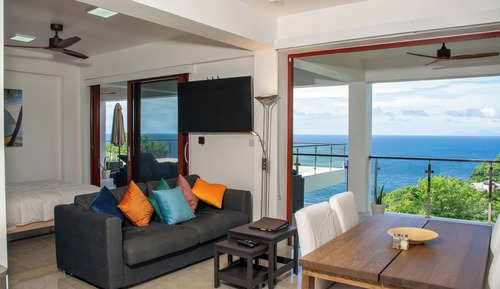 Luxury Studio Suite, Balcony, Sea View