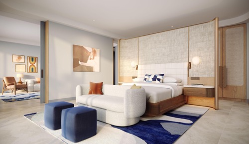 Suite, 1 King Bed (Swim Up - Adults Only)