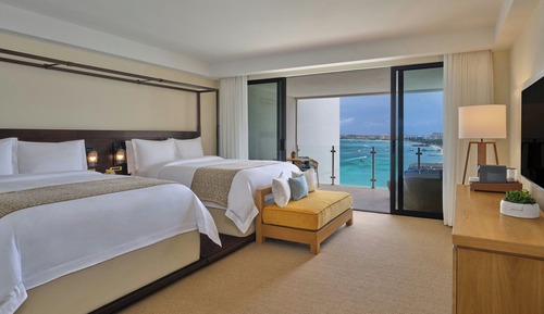 Deluxe Ocean View, Guest room, 2 Queen, Ocean view, Balcony  