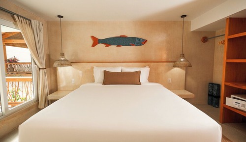 Deluxe Room, 1 King Bed, Beach View, Sea Facing