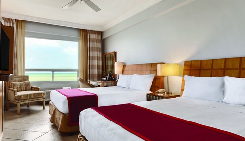 Room, 2 Double Beds, Non Smoking, Ocean View