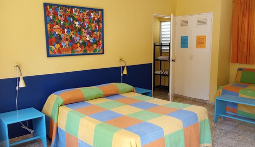 Family Quadruple Room, Balcony, Garden View
