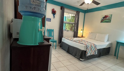 Standard Double or Twin Room, Multiple Beds, Refrigerator, Courtyard View