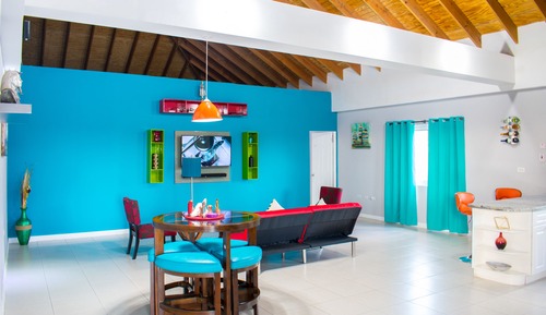 Superior Apartment, 1 King Bed, Kitchen, Corner