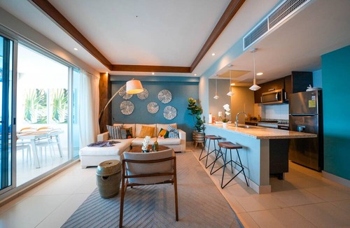 Juan Dolio - El Pueblo Apartment | Escape To Paradise Beachfront 2br Beach
