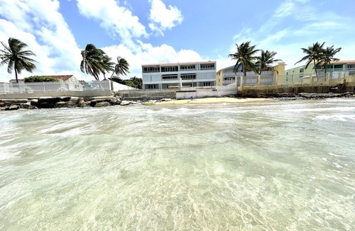Playa Fortuna Condo | Guest Favorite “True Oceanfront” Luquillo Condo Walk to Kioskos & El Yunque