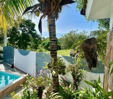 Centro Villa | Villa Orquídea Hermosa Piscina A 2 min de la Playas de RSJ