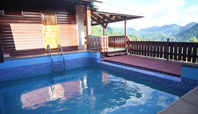 Piton Villa Deck