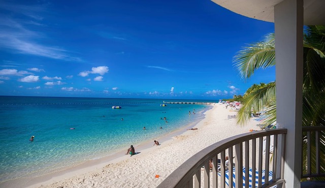 2 Bedroom 2 Bathroom Modern Ocean View Hip Strip Apartment with Wi-Fi