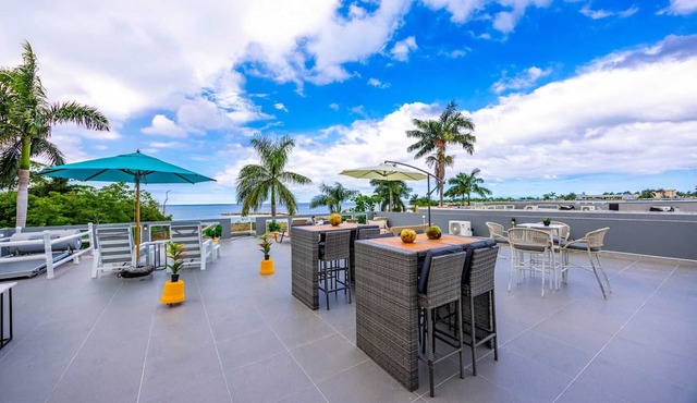 Beachfront Rooftop