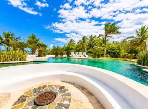 Seaglass Boca 7br Villa Beachfront Private Retreat